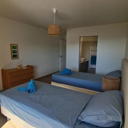 Proche Porticcio, Coup De Coeur Asure,appartement De Standing, Rez De 6 Couchages, Climatise A 150m De La Plage, Terrains De Tennis アパート *