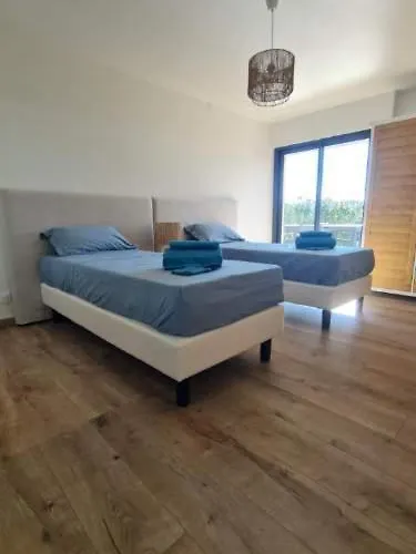 Proche Porticcio, Coup De Coeur Asure,appartement De Standing, Rez De 6 Couchages, Climatise A 150m De La Plage, Terrains De Tennis דירה Grosseto-Prugna