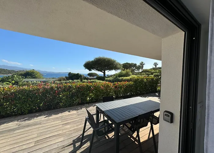 Proche Porticcio, Coup De Coeur Asure,appartement De Standing, Rez De 6 Couchages, Climatise A 150m De La Plage, Terrains De Tennis * Grosseto-Prugna